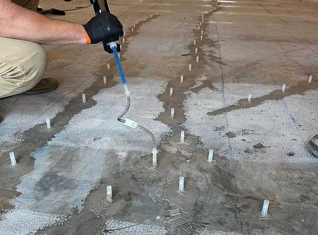 Epoxy injection